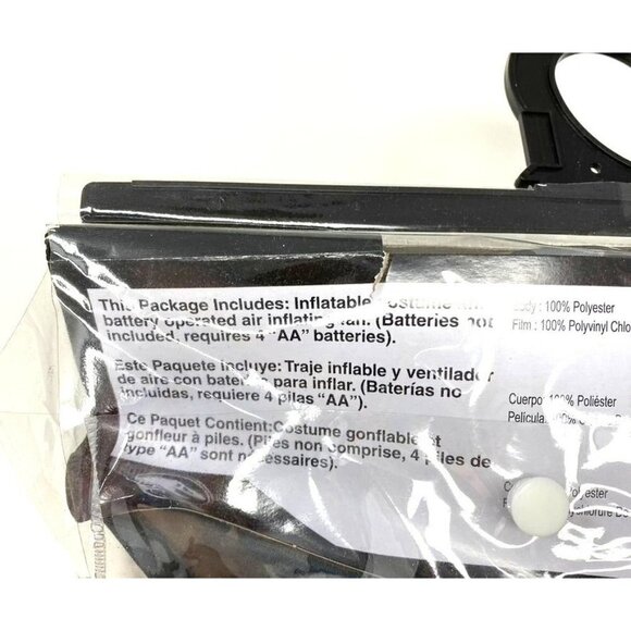 Disguise Adult Jurassic World Blue Inflatable Halloween Costume One Size - Picture 5 of 7